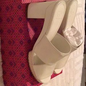 Tory Burch , patent leather, high heeled sandals